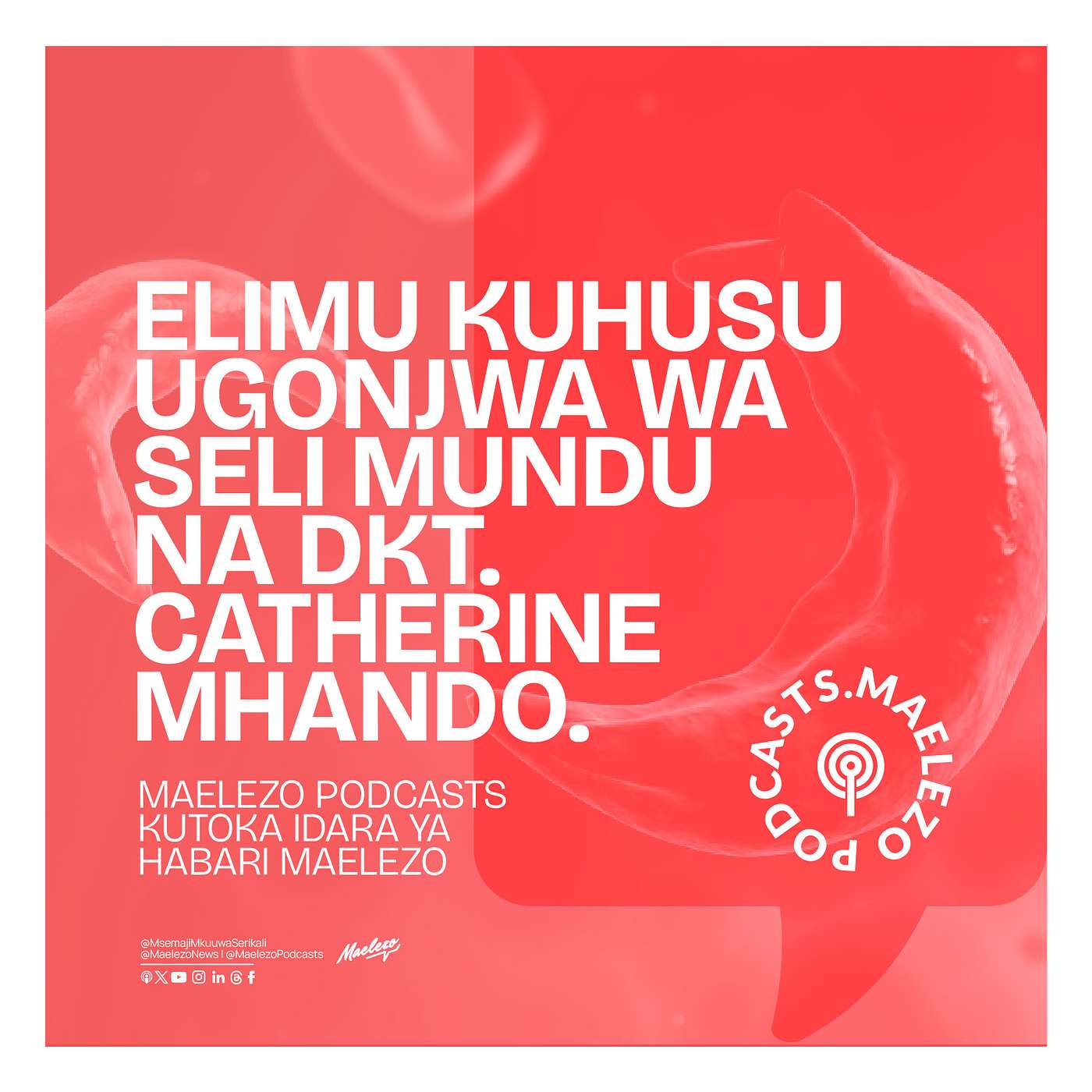 Elimu kuhusu ugonjwa wa Seli Mundu na Dkt. Catherine Mhando